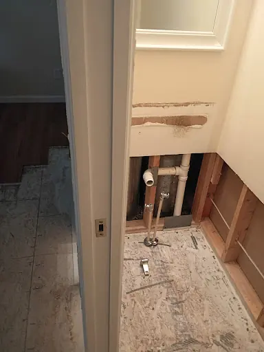 Restoration equipment on a Charleston job